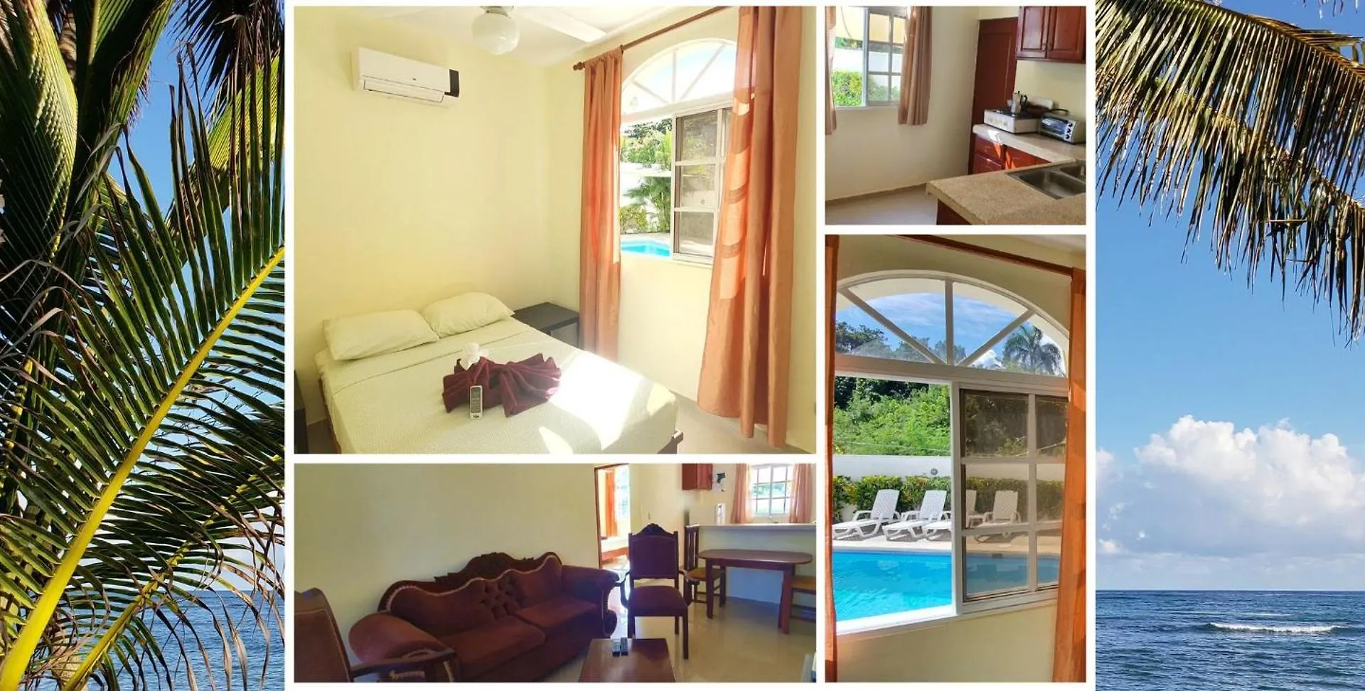 Costambar Beachfront Stay With Pool Пуэрто-Плата Апартаменты